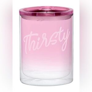Double-Wall Tumbler-Thirsty Size: 4.5”, 12 oz.